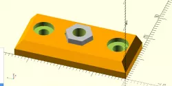 MMU2 Selector plate - metric nut variation