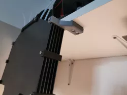 MMU2S buffer mount under shelf