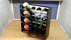 Free STL file Modular Hobby Paint Rack - Large Straight・3D