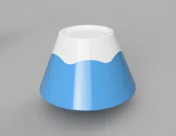 Mt. Fuji Paperclip Holder