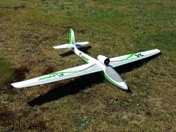 Multiplex Funray glider nose cone with CG tuning
