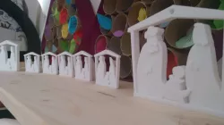 Nativity for christmas tree