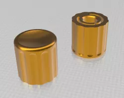 New button for Prusa i3 MK3/MK3S - 15mm version