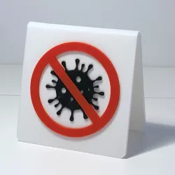 No Coronavirus (COVID-19) Sign