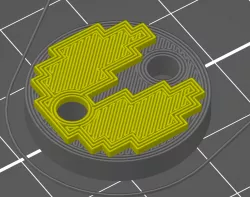 Pac Man Shirt Buttons