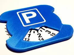 Parking disc/clock mini