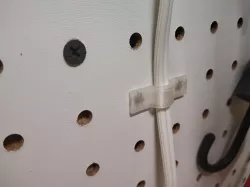 Peg Board Cable Clip