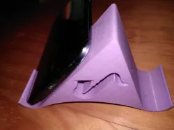 Phone stand with Saxophone