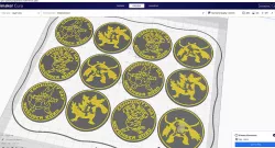 Pokemon Go Community Day #34 coin - Magmar/Electabuzz