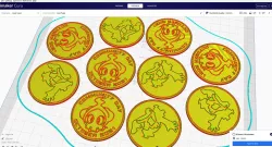 Pokemon Go Community Day #45 coin - Duskull