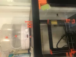Print Dry PTFE Tube Ferrule and Lack Enclosure Guide