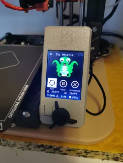Prusa mini screen with raspberry pi zero 2 attachment