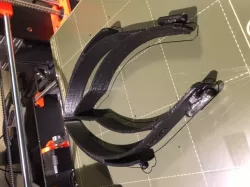 Prusa Mk3 shield, hinged version