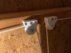 Pulleys for storing stuff
