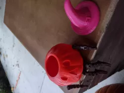 Pumpkin Witch Jar (with flex legs and arms)