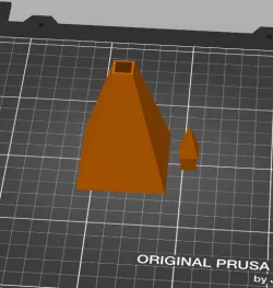 Pyramid Potion Bottle