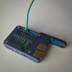 Raspberry Pi4 case with GPIO for Prusa MK3