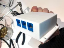 Raspi / ESP32 / Ethernet Keystone enclosure