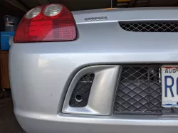 Rear grille inserts for 2003 Toyota MR2 Spyder