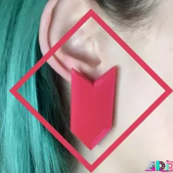 Sailor Pluto Earrings