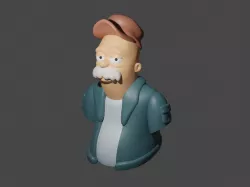 Scruffy, the Janitor.