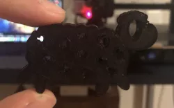 Sheep keychain