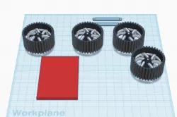 Simple rover chassis