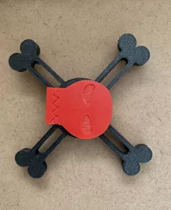 Skull & Crossbones Fidget Spinner