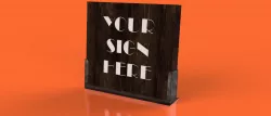 Small Plaque Stand