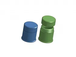 Small round container