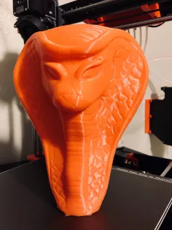 Snake head Jafar staff topper