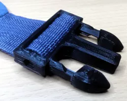 Snap in buckle replacement