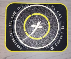 SpaceX landing pads holder
