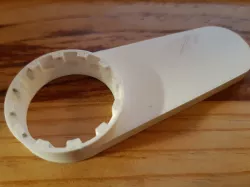 Spanner wrench for Suntour fork