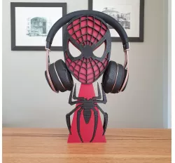Spiderman Headphones Stand