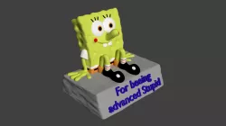 Spongebob Cup for being advaned stupid