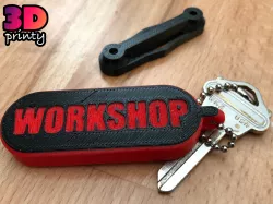 Spring Latch Keychain