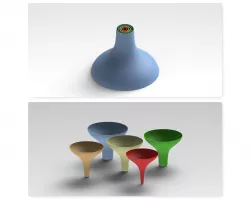 Stackable Smooth Funnels