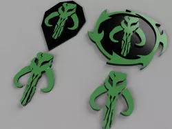 Star Wars Mandalorian Symbols