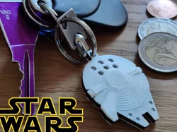 Star Wars Millenium Falcon keychain
