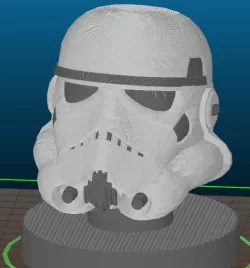 Star Wars Stormtrooper Bust - dual extrusion
