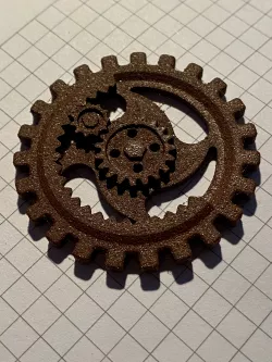 Steampunk Button II