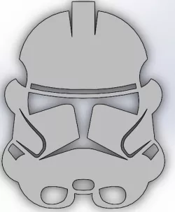 Storm trooper helmet 2d