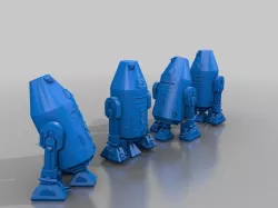 SW R4-I9 Astromech Droid Model