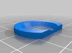 Template for painting puppet eyes
