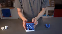 Tetris board game for two players