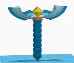 The Hero of Time's Paint stick sword