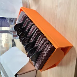 Triangular Sandpaper Storage Tray