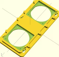 Ultimaker fan support