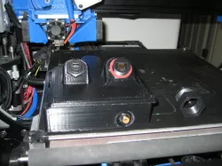 Waterproof ROV Tether control box and reel cable management additions for use with an ROV